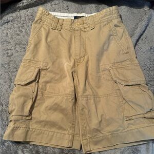 Ralph Lauren Men's Beige Cargo Shorts